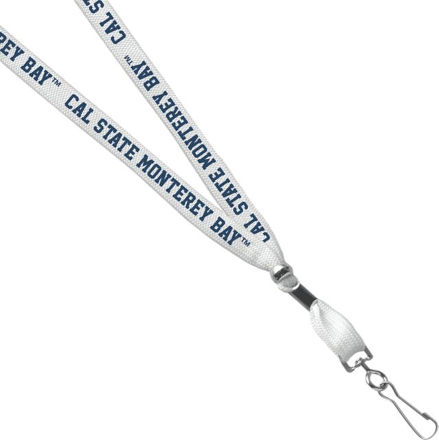 California State University Monterey Bay 3/8'' J Hook Lanyard