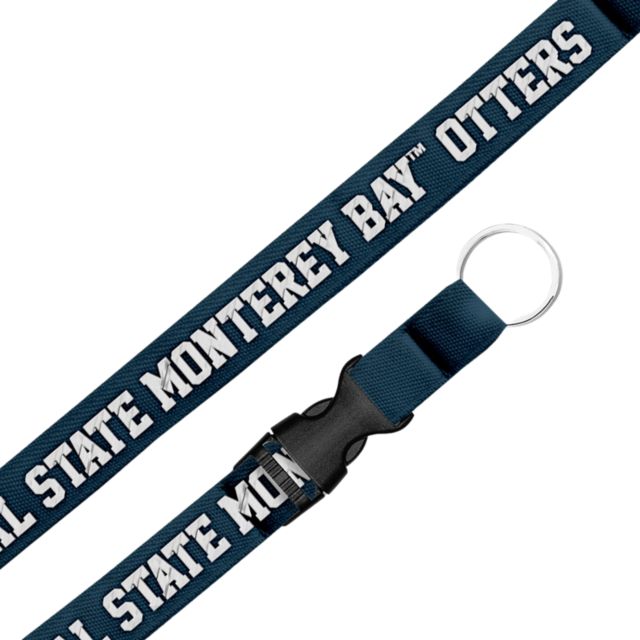 California State University Monterey Bay 3-4'' Woven Lanyard