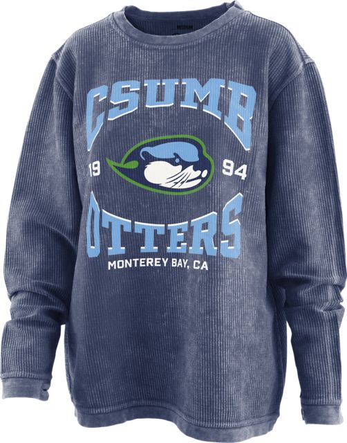 California State University Monterey Bay Women's Corded Crewneck Sweatshirt