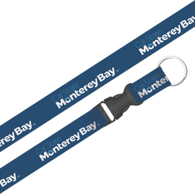 California State University Monterey Bay Lanyard with Buckle