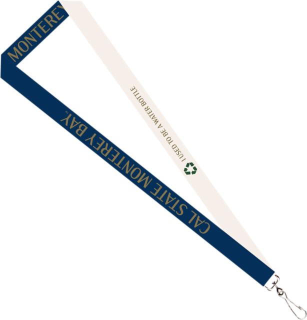 California State University Monterey Bay Recycled Lanyard