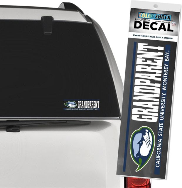 California State University Monterey Bay Grandparent Decal