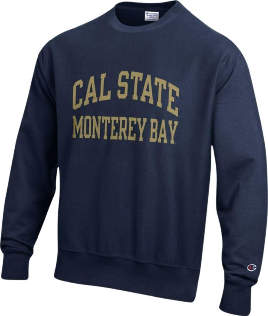 California State University Monterey Bay Reverse Weave Crewneck Sweatshirt