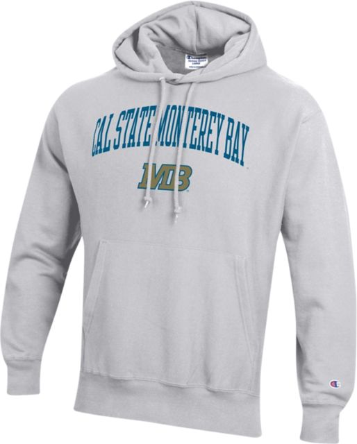 California State University Monterey Bay Reverse Weave Hood - ONLINE ONLY