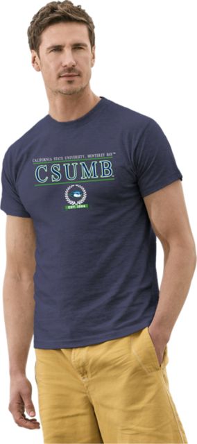 California State University Monterey Bay Otters Everest Short Sleeve T-Shirt