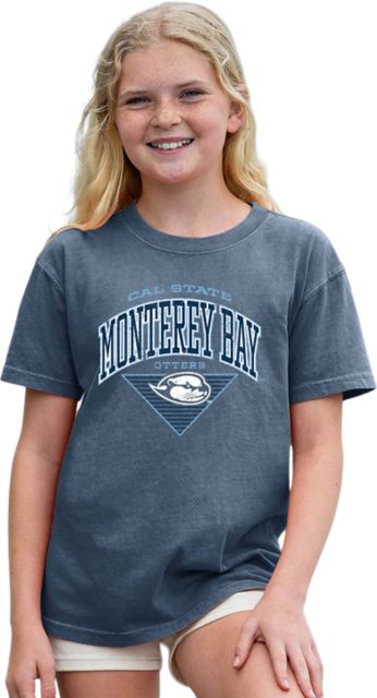 California State University Monterey Bay Otters Football Youth Short Sleeve T-Shirt