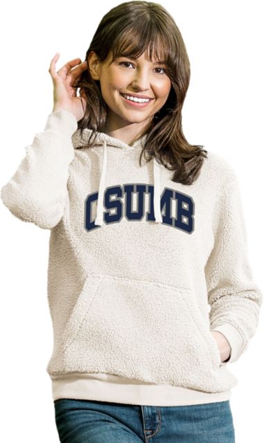 California State University Monterey Bay Women's Sherpa Hooded Sweatshirt