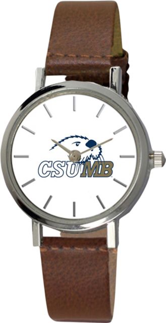 California State University Monterey Bay 28 mm Ladies Leather Watch