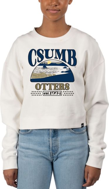 California State University Monterey Bay Women's Cropped Crewneck