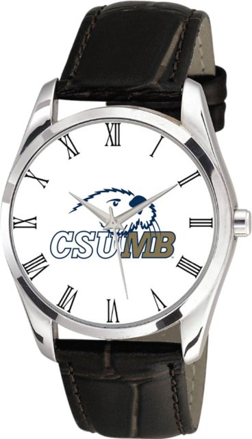 California State University Monterey Bay 36mm Men's Leather Watch