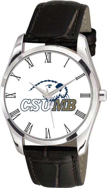 California State University Monterey Bay 26mm Ladies Leather Watch
