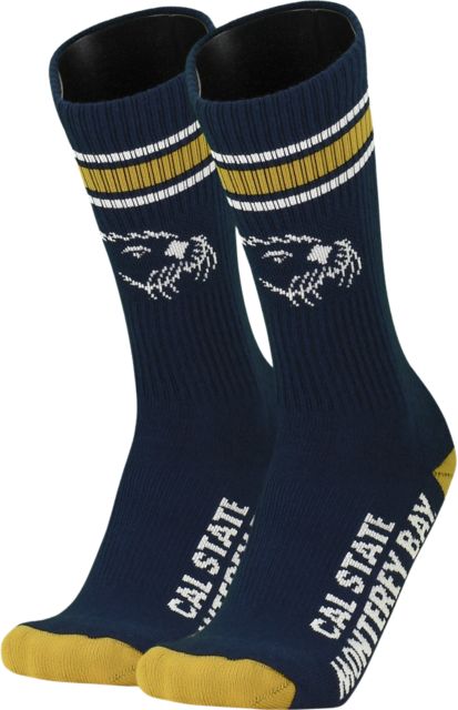 California State University Monterey Bay Otters Crew Socks