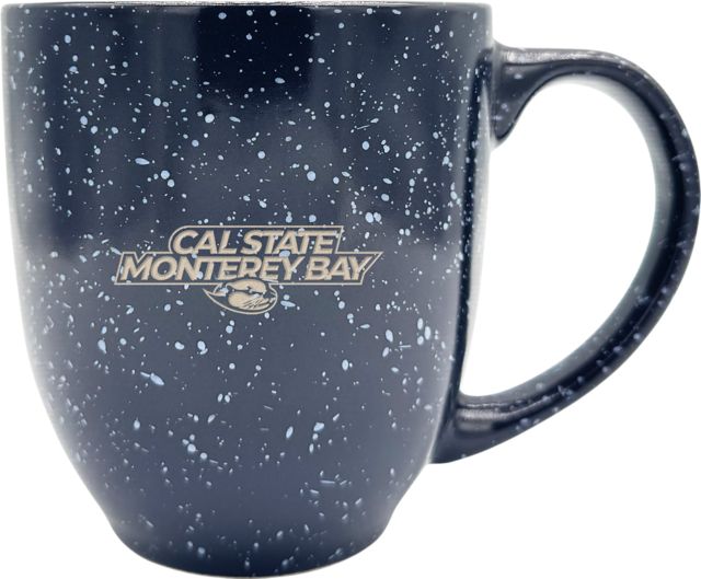 California State University Monterey Bay Otters 16 oz. Laser Engraved Bistro Mug