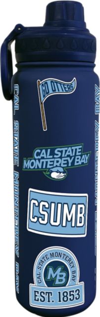 California State University Monterey Bay 24 oz. Full Wrap Bottle