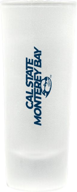 California State University Monterey Bay Frosted Collector's Glass