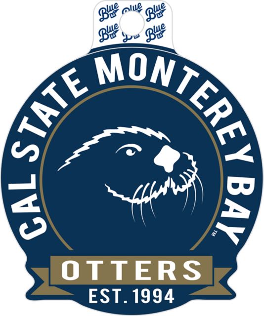 California State University Monterey Bay Otters Full Size Sticker