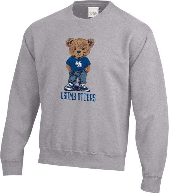 California State University Monterey Bay Otters Fleece Crewneck Sweatshirt