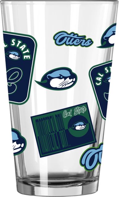 California State University Monterey Bay 16 oz. Pint Glass