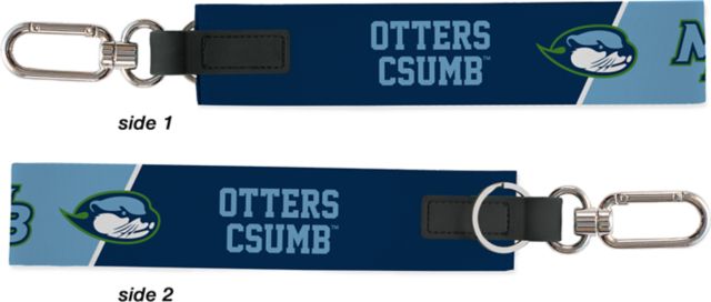 California State University Monterey Bay Otters Carabiner Strap Keychain