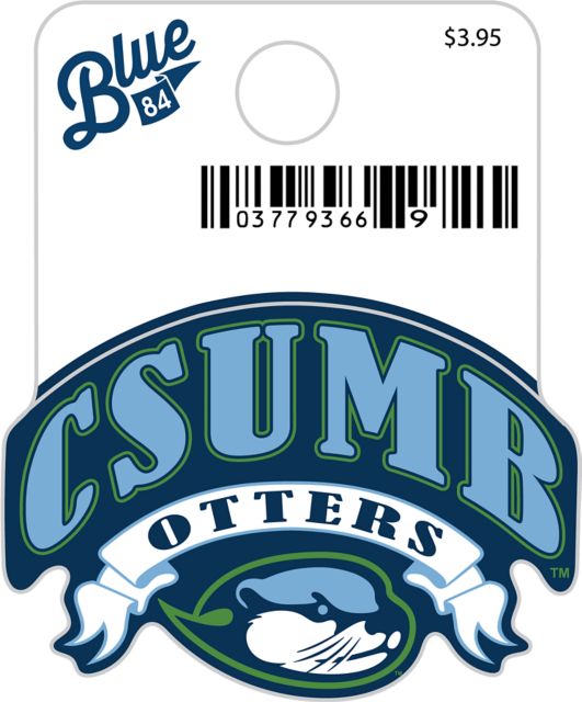 California State University Monterey Bay Otters Mini Sticker
