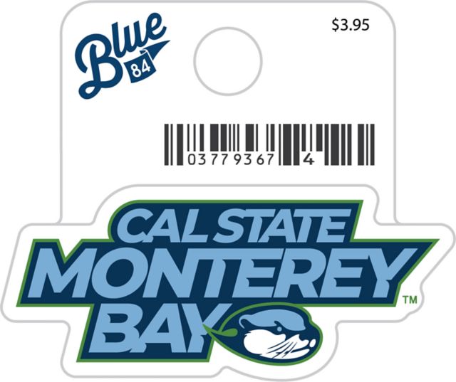 California State University Monterey Bay Otters Mini Sticker
