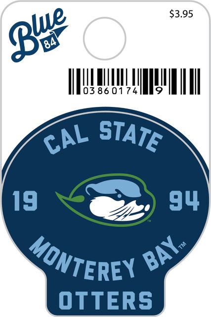 California State University Monterey Bay Otters Mini Sticker