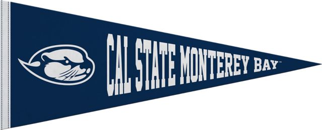 California State University Monterey Bay Otters 12x30 Pennant