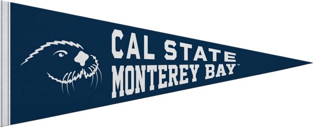 California State University Monterey Bay Otters 12x30 Pennant