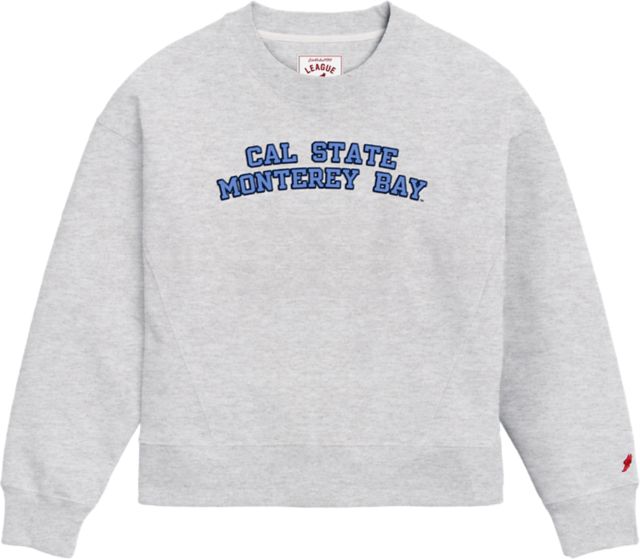 California State University Monterey Bay Women's Boxy Crewneck Sweatshirt