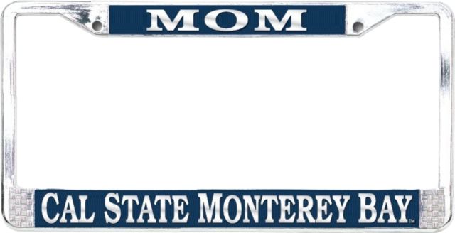 California State University Monterey Bay Mom License Plate Frame