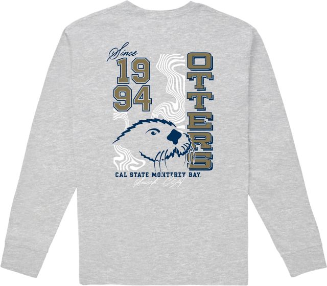 California State University Monterey Bay Otters Long Sleeve T-Shirt