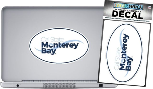 California State University Monterey Bay 42 Sq In. Removable Decal
