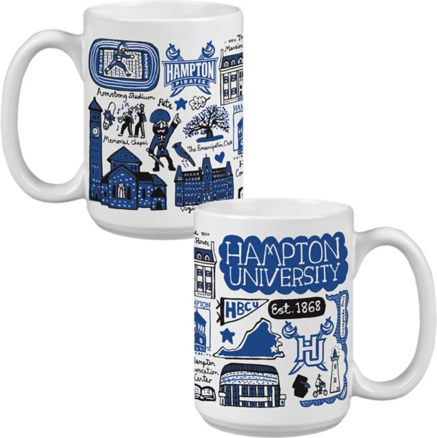Hampton University Julia Gash 15 oz. Mug