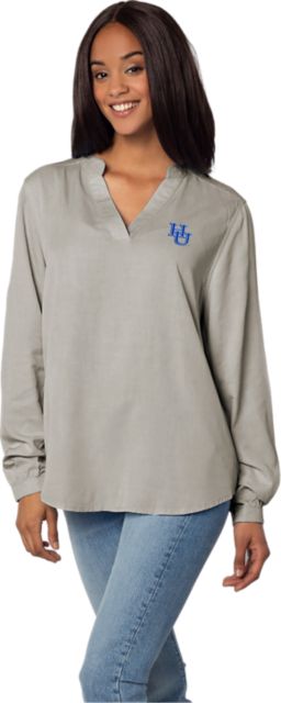 Hampton University Women's Split Neck Tunic