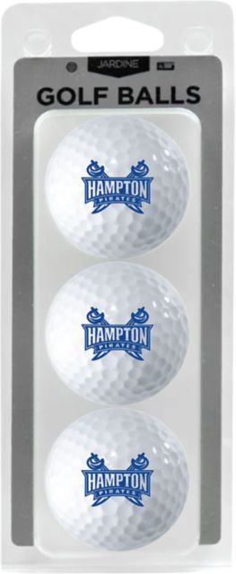 Hampton University 3 Pack Golf Balls