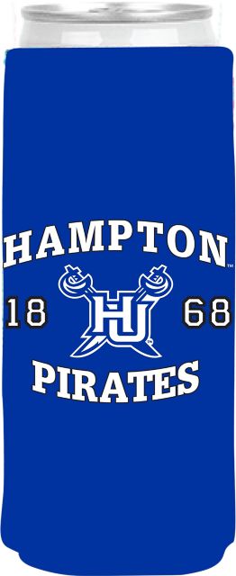 Hampton University Slim Can Coozie