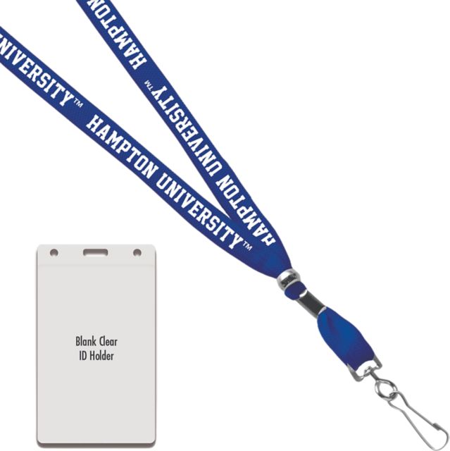 Hampton University Card Dispenser Lanyard