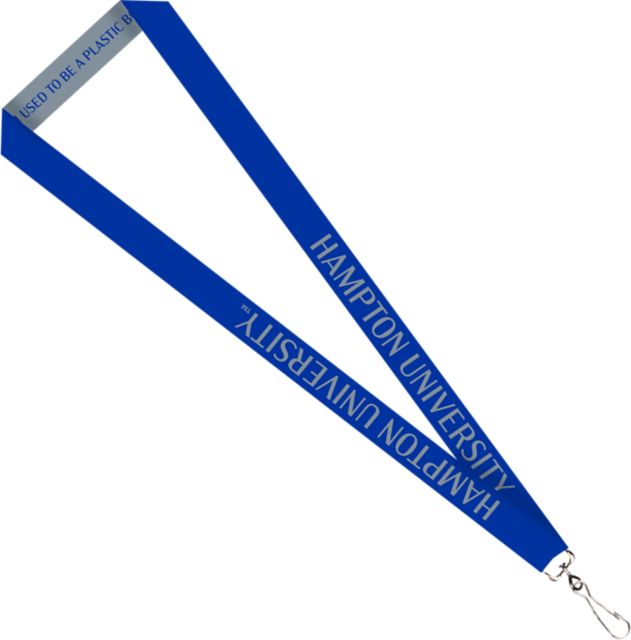Hampton University Recycled Lanyard