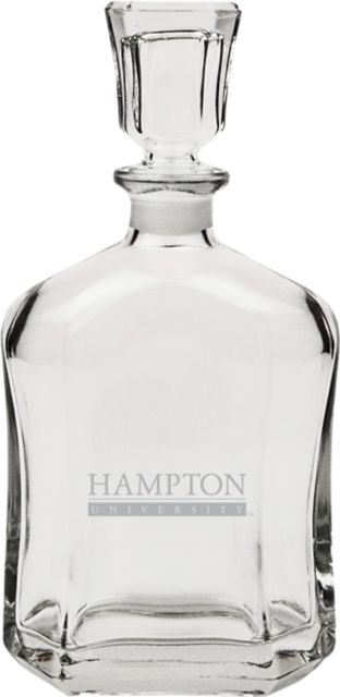 Hampton University Whiskey Decanter