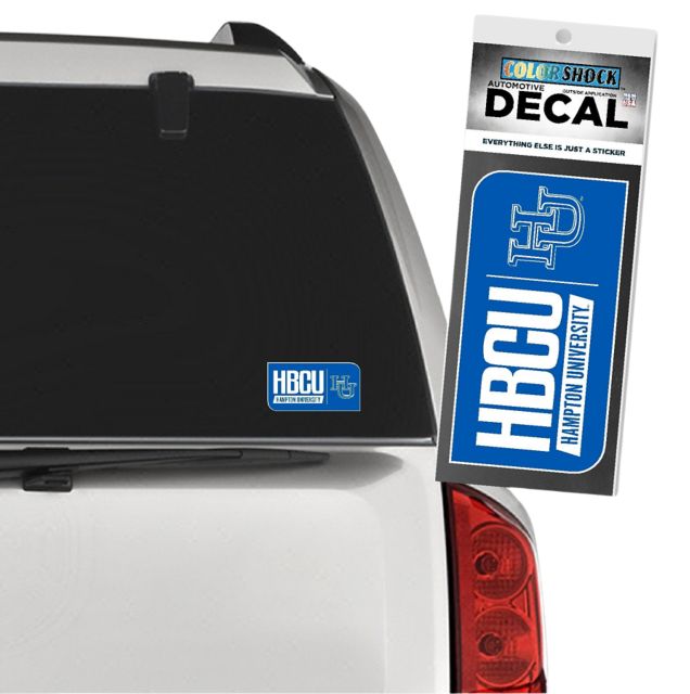 Hampton University Decal