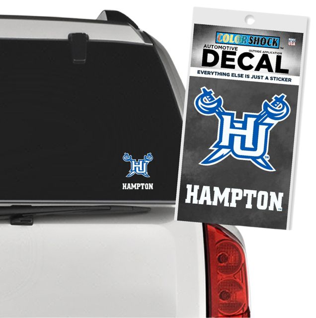 Hampton University Primary Decal