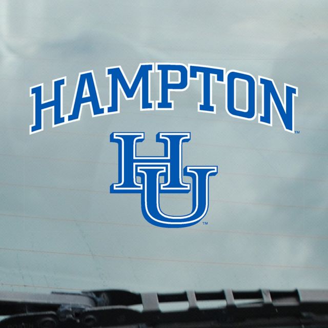 Hampton University Cling Decal