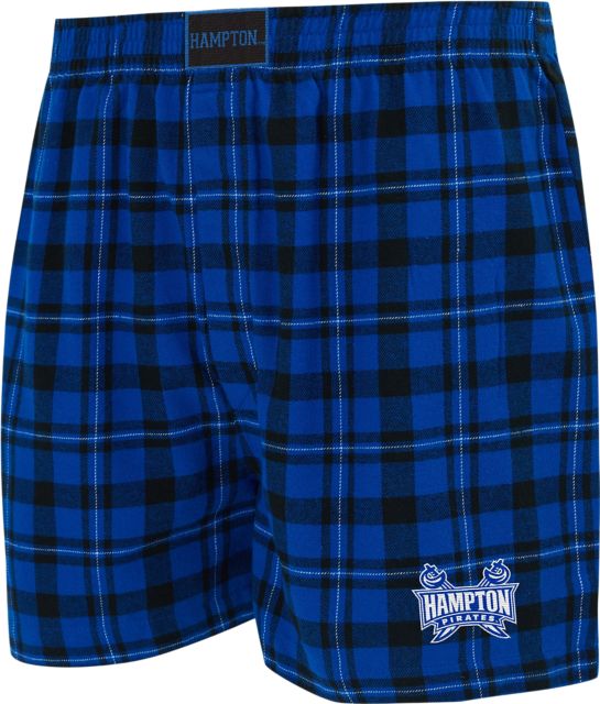 Hampton University Flannel Boxers
