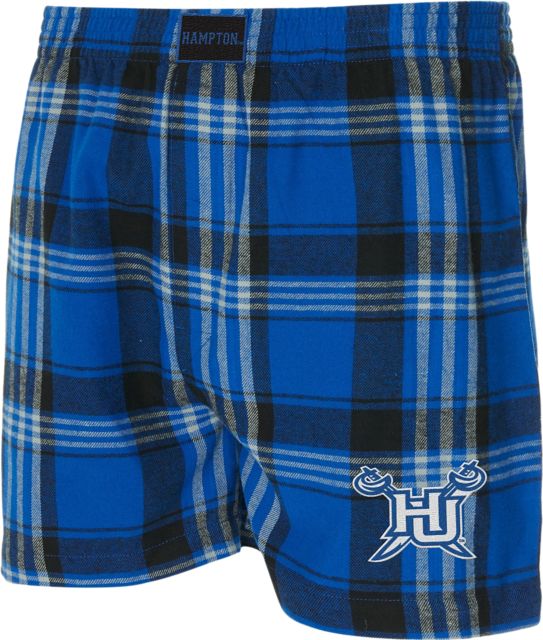 Hampton University Flannel Boxers