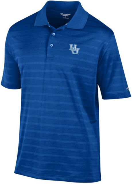 Hampton University Textured Solid Polo - ONLINE ONLY