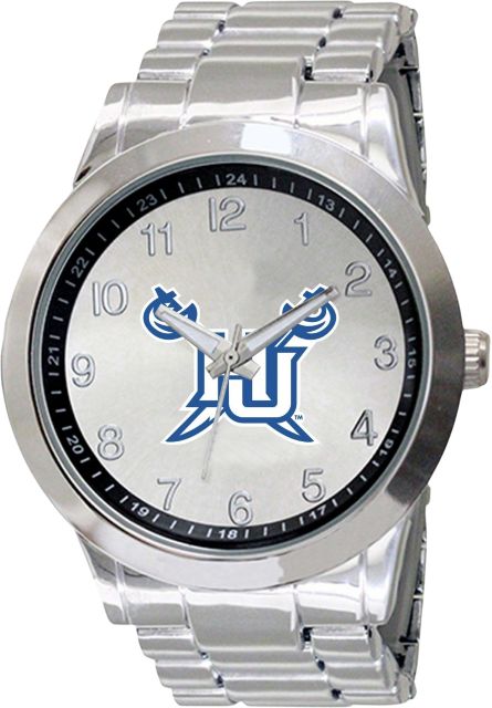 Hampton University 44mm Men's Stainless Steel Watch