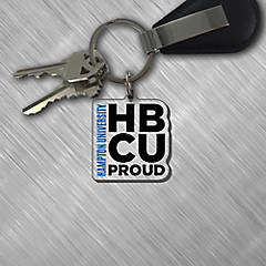 Hampton University HBCU Virginia Pirates NCAA Car Keys ID Badge Holder Lanyard Keychain Detachable Breakaway Snap Buckle