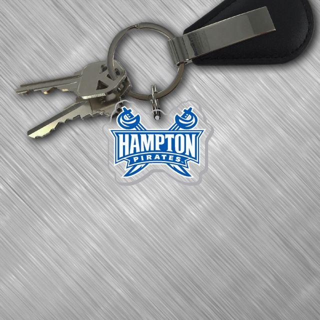 Hampton University Keychain