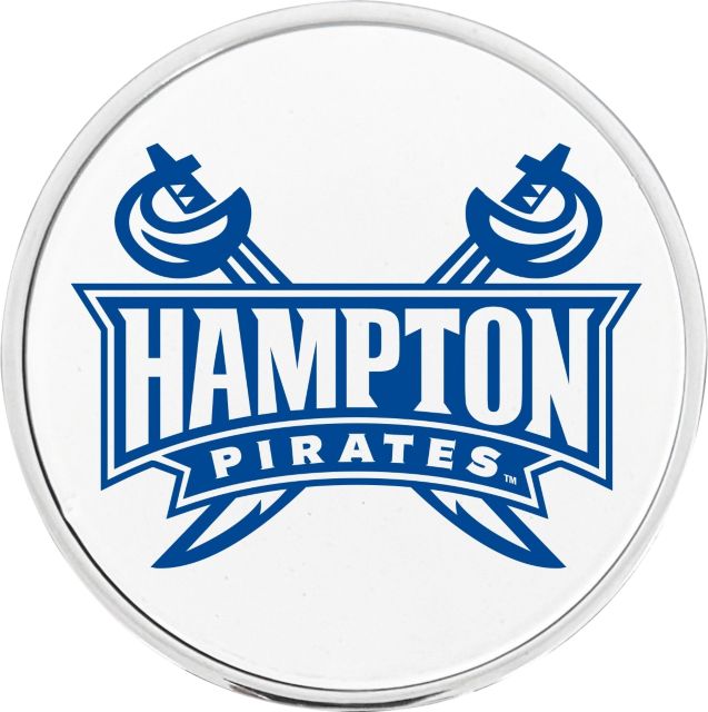 Hampton University Circle Adhesive Emblem