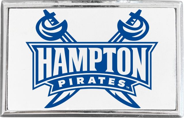 Hampton University Rectangle Adhesive Emblem